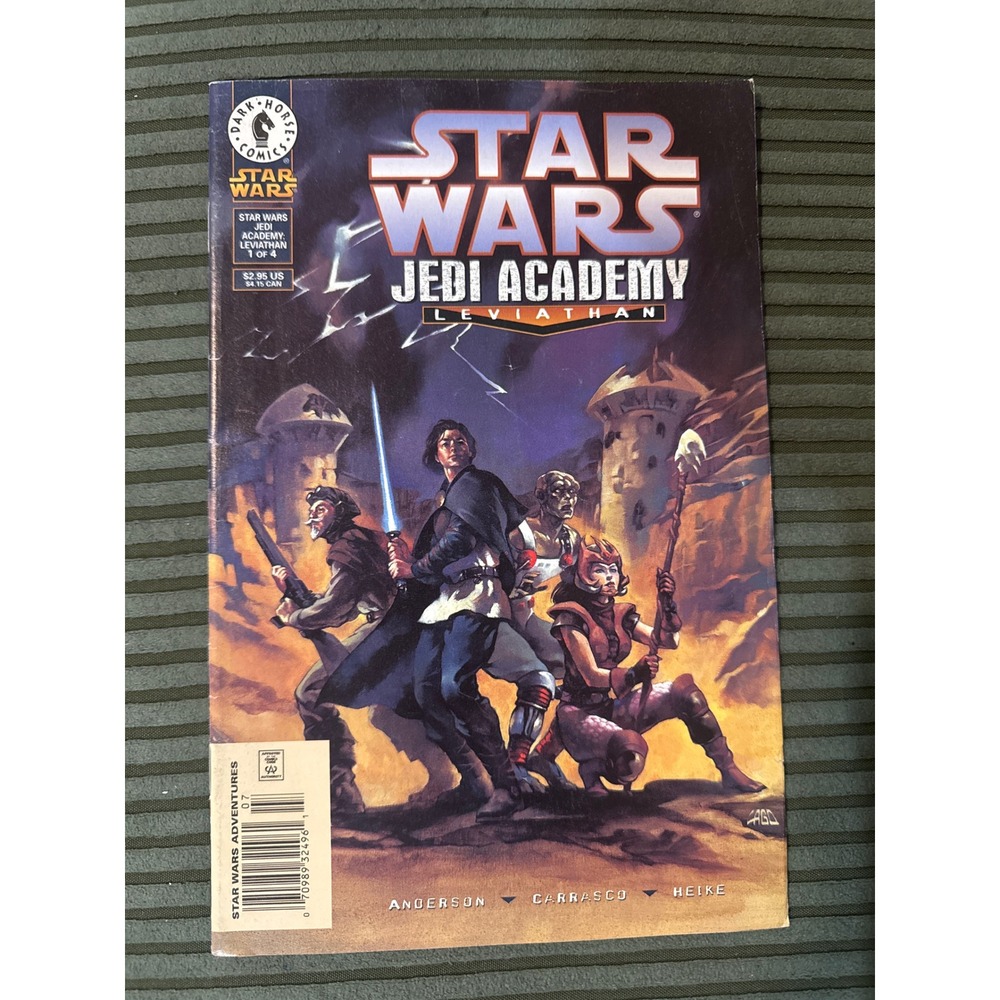 Dark Horse Star Wars Jedi Academy Leviathan 1 1998 Comic Book Anderson Carrasco